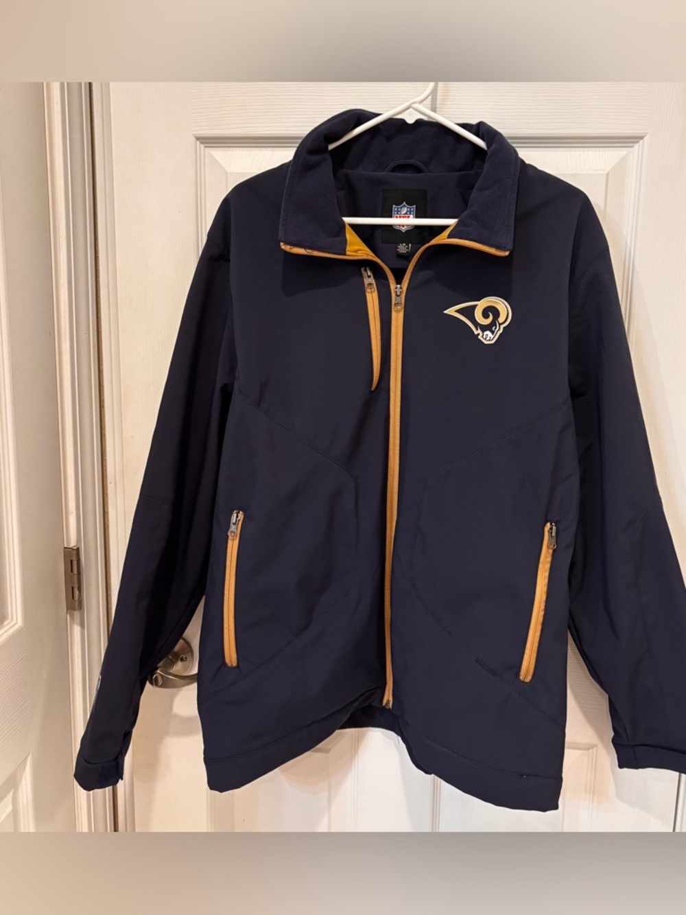 NFL St.Louis Rams Navy Softshell Jacket